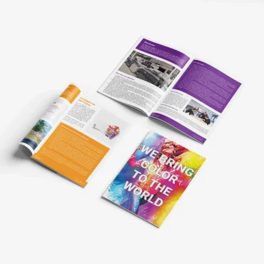 folders gevouwen